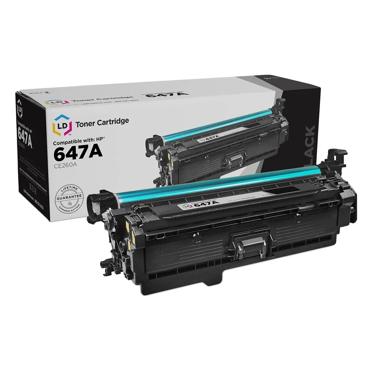 LD Products LD Products Remanufactured Toner Cartridge Black CE260A 647A 8500 pages — product photo