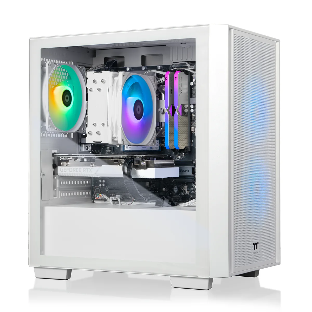Thermaltake Thermaltake H16S-B760-560-LCS gaming PC i5-14400F 32GB DDR5 1TB NVMe RTX 5060 — product photo
