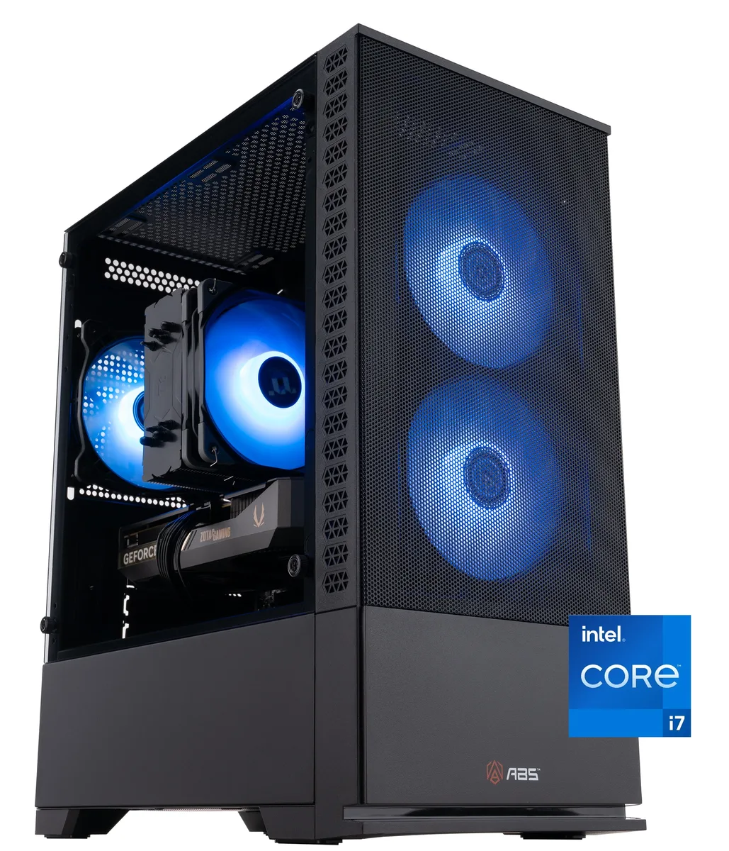 ABS ABS CA14700F5060 gaming PC i7-14700F RTX 5060 32GB DDR4 1TB — product photo