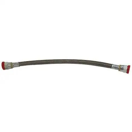 Velvac Velvac 142518 5/8" x 18" stainless steel air compressor hose — product photo