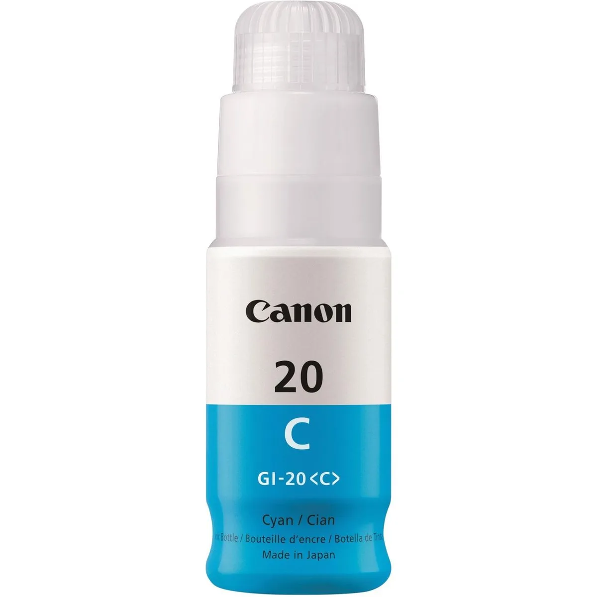 Canon Canon GI20CYAN Cyan Ink Cartridge (genuine brands) — product photo