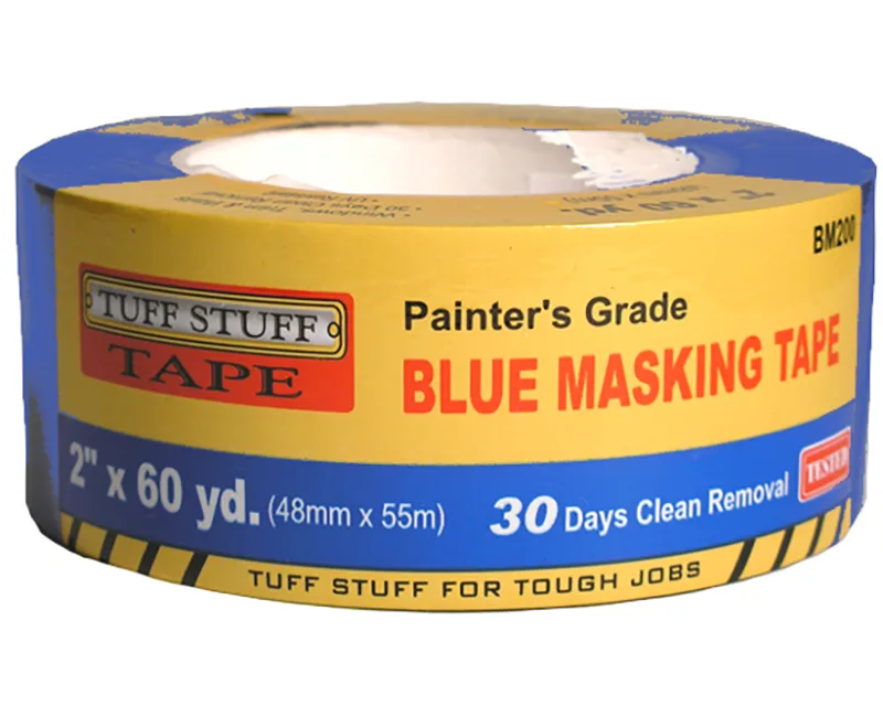 Tuff Stuff Tuff Stuff 48 mm x 55 m Blue Painter's Tape 30 Days Clean Removal — product photo
