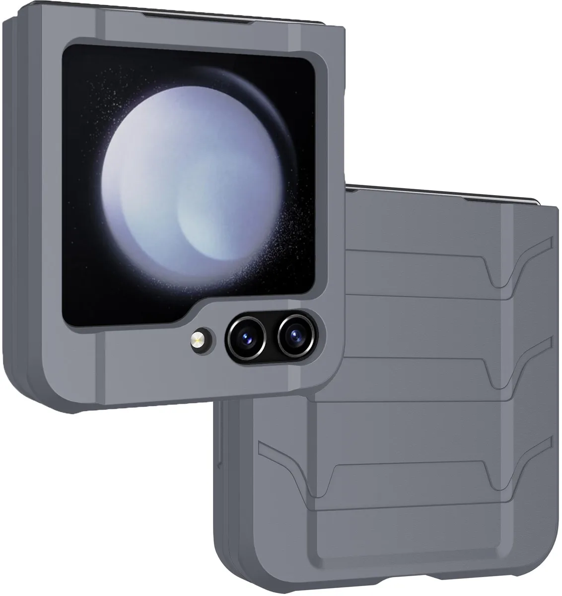 Nakedcellphone Nakedcellphone Special Ops Tactical Case Gray Z Flip 5 2023 — product photo
