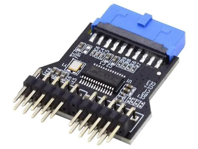 Manw Manw USB 3.0 19Pin to Dual USB 2.0 9Pin Splitter Cable — product photo