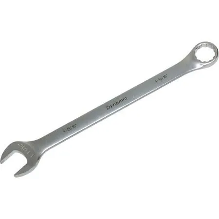 Dynamic 1-13/16 inch 12 point combination wrench satin chrome finish