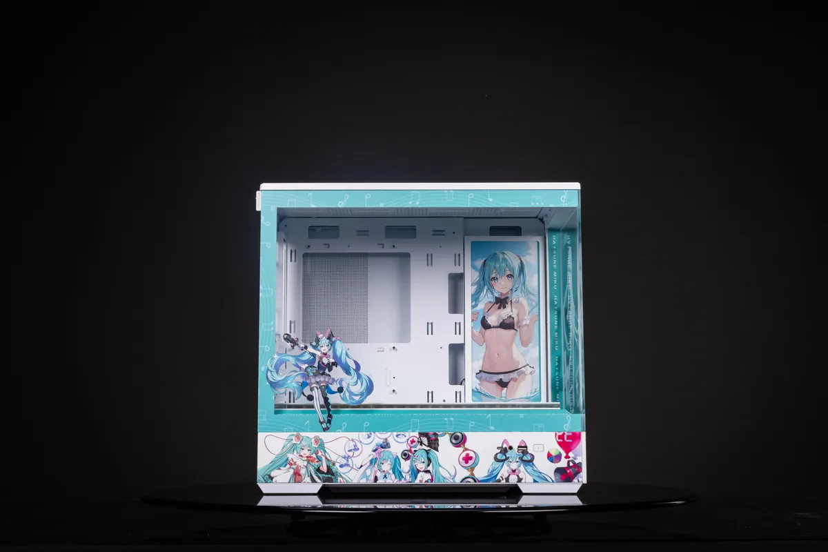 Corn Electronics Corn Electronics Bauhaus Micro-ATX ITX PC Case Hatsune Miku Edition — product photo