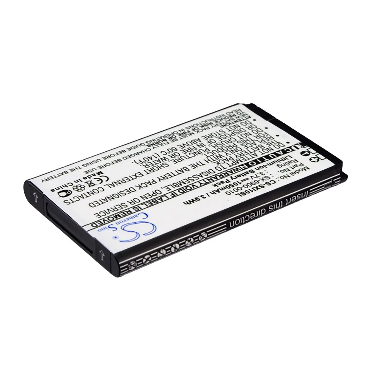 Cameron &amp; Co Cameron &amp; Co DS-CS-SXI10SL Battery for Sirius SXi1 XM Lynx 3.7V 1050mAh Black — product photo