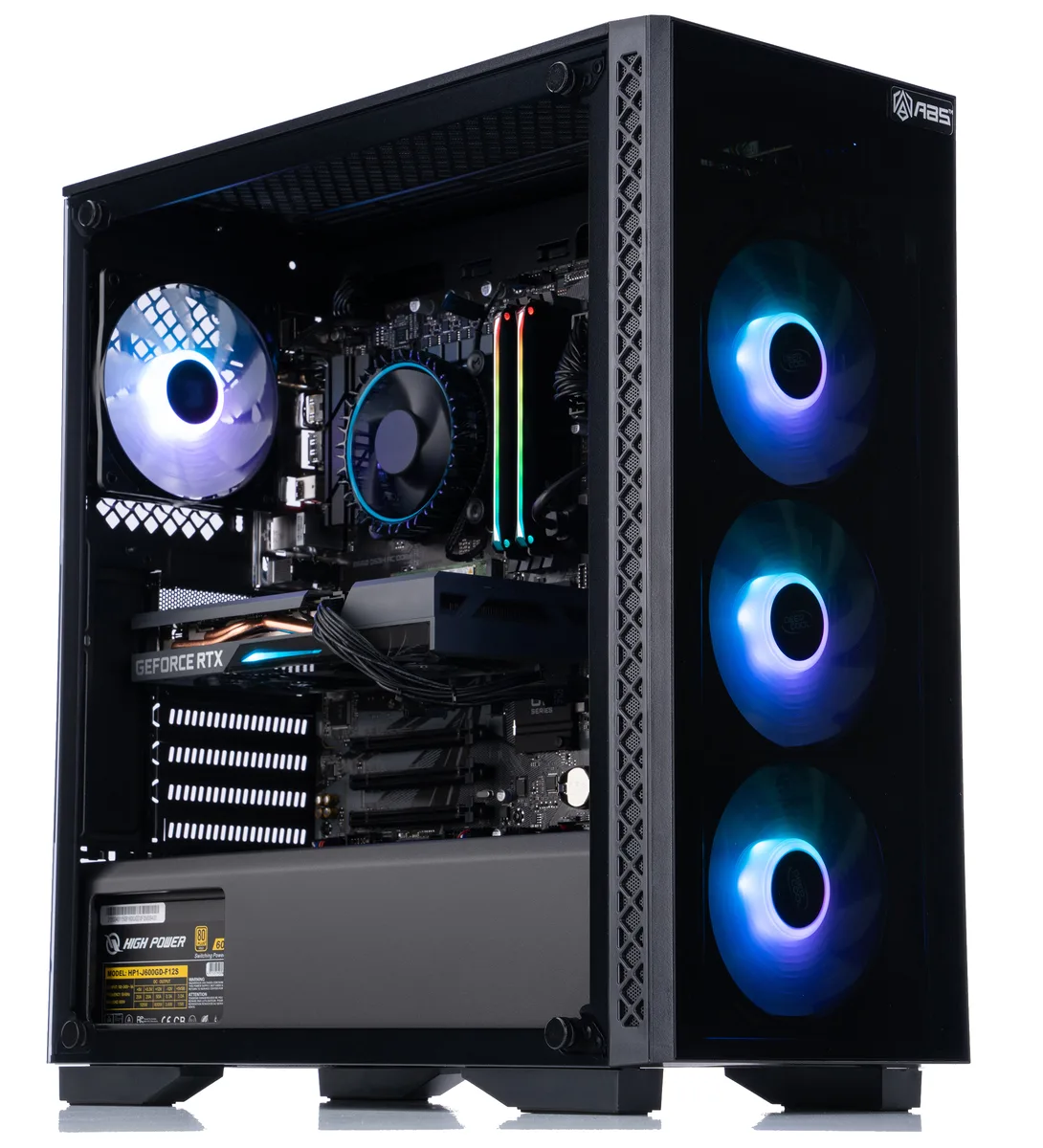ABS ABS ALI658 gaming PC i5-12400F RTX 3060 16GB 512GB — product photo