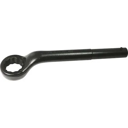 Gray Tools 1-11/16 inch 12-point 45-degree offset wrench, black oxide finish