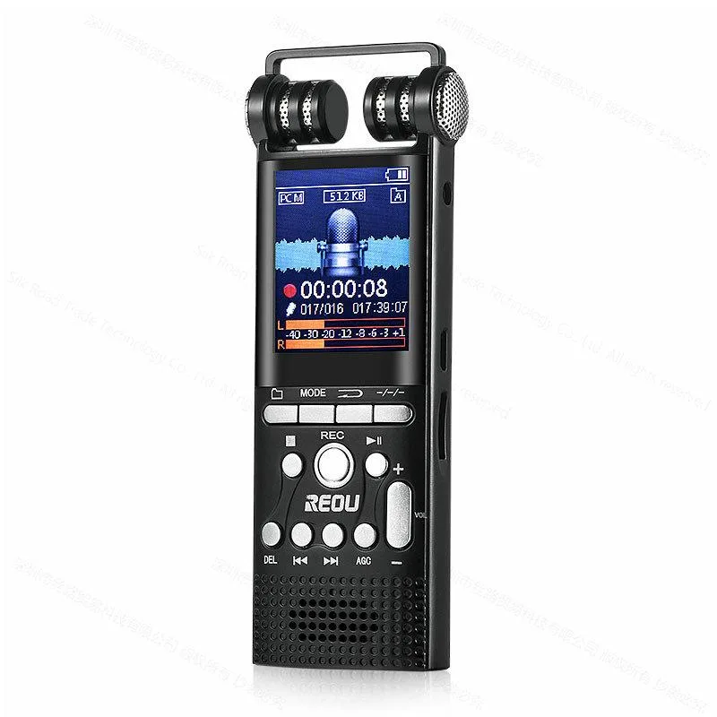Rendmmsn Rendmmsn X26 voice recorder 16GB metal dual mic 40hr — product photo