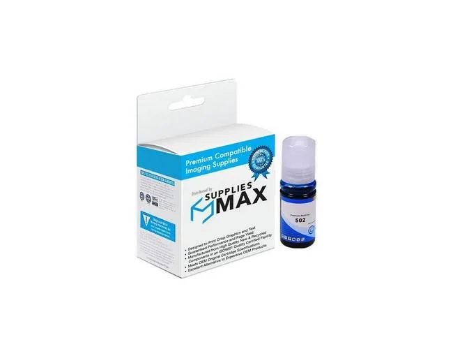 SuppliesMax SuppliesMax Cyan Ink Bottle T502220-S 6000 Page Yield — product photo