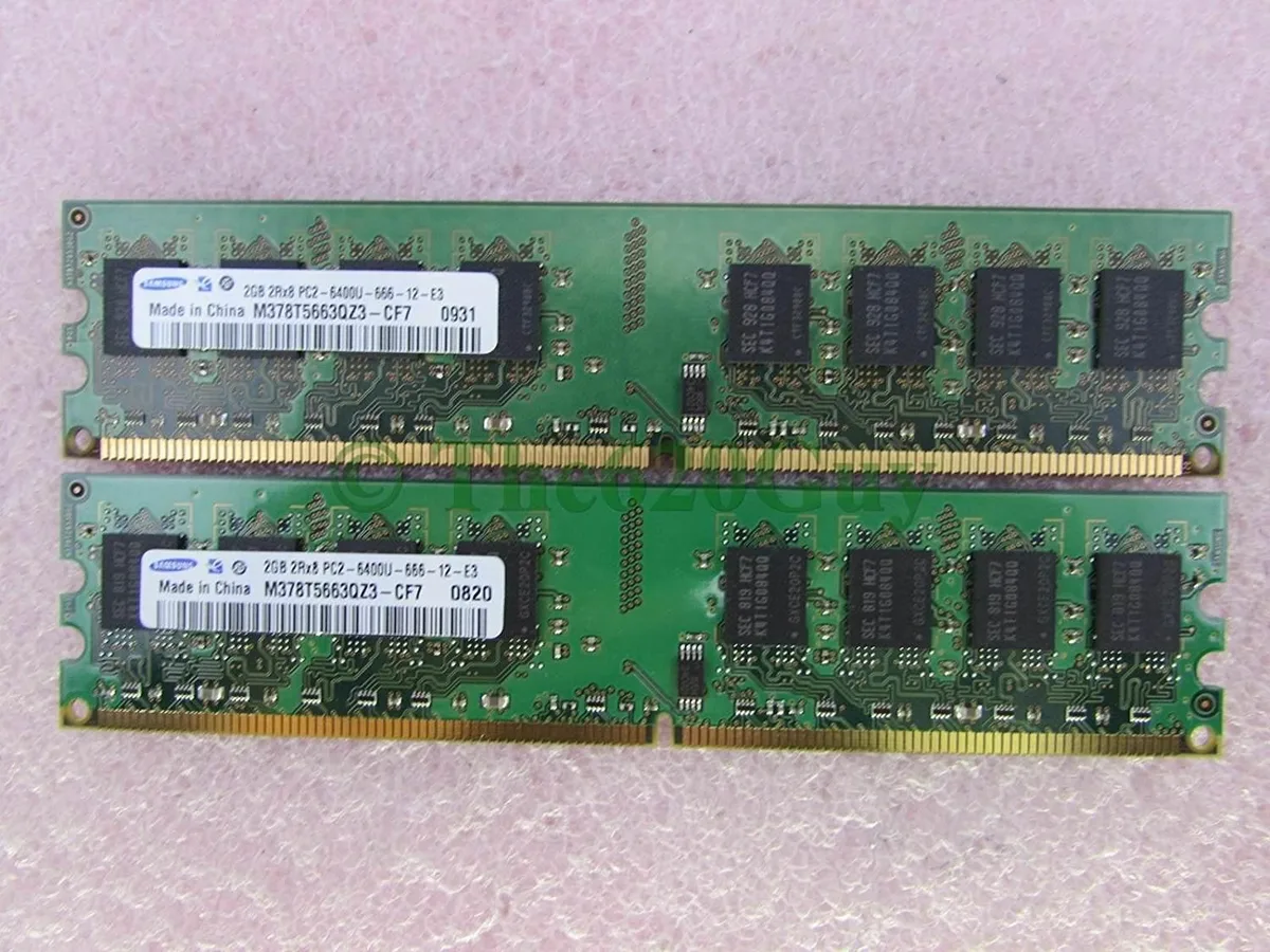 SAMSUNG SAMSUNG 4GB (2x2GB) DDR2 800 PC2-6400U Desktop RAM — product photo