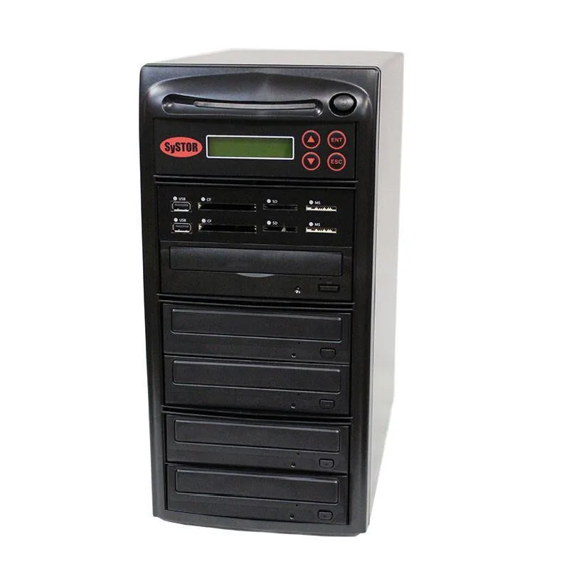 Systor Systor PMBC-P-04 Multi Media Center PLUS 1 to 4 SATA DVD Duplicator — product photo