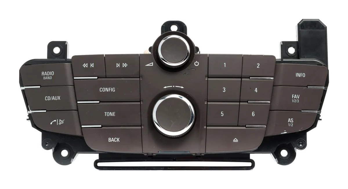 1 Factory Radio 1 Factory Radio Climate Control Panel 13277916 2011-2012 Buick Regal — product photo
