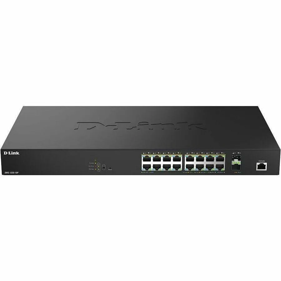 D-Link D-Link DMS-1250-18P 18-Port 2.5G L2 PoE Network Switch — product photo
