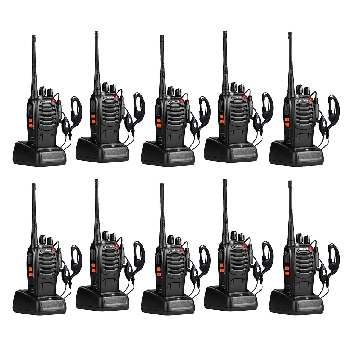 KEHIPI KEHIPI PX-888S two-way radio 10 pack — product photo