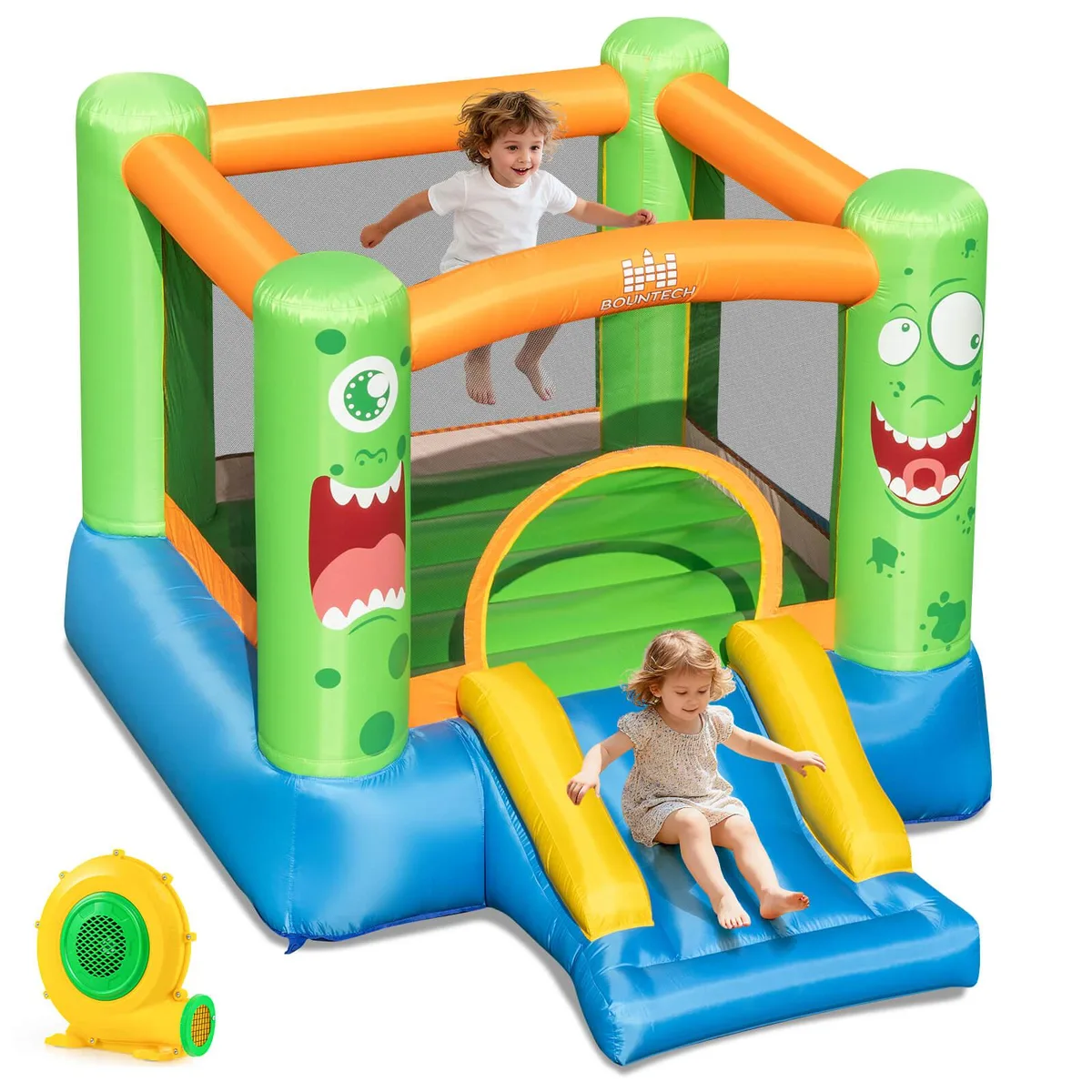 Costway Costway Inflatable Castle Bounce House Big Mouth 550W Blower — product photo