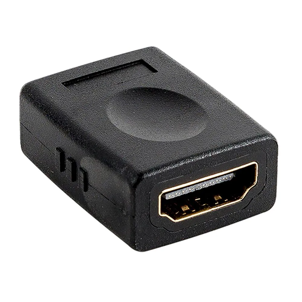 SatelliteSale SatelliteSale HDMI Female to Female Coupler PVC Black 1.4 3840x2160 — product photo