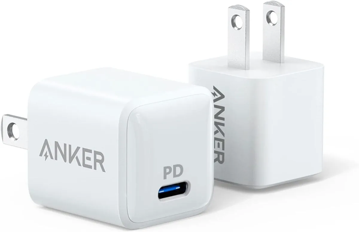 ONITOON ONITOON 20W USB-C Nano Powerport PD Wall Charger 2-Pack iPhone 13/13 Mini/13 Pro/13 Pro Max/12 — product photo