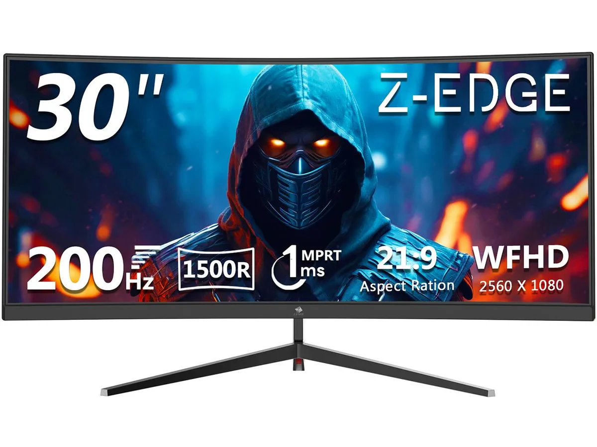 Z-EDGE Z-EDGE UG30 30" 200Hz UWFHD Curved Gaming Monitor — product photo