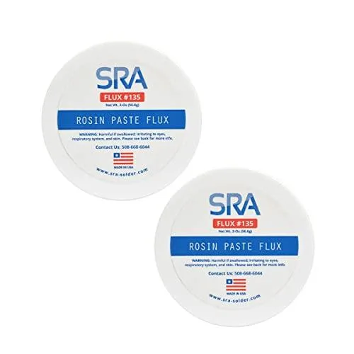  Solder 135 Rosin Paste Flux 2oz 2-Pack VC-a4-45304 — product photo