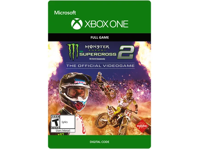Milestone S.r.l. Milestone S.r.l. G3Q-00667 Monster Energy Supercross 2 downloadable game — product photo
