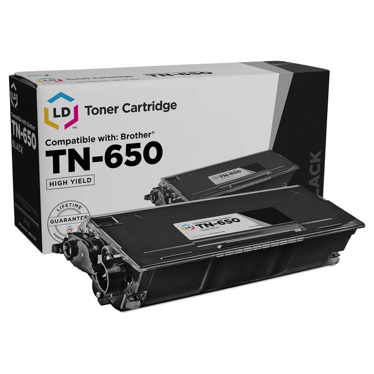 LD Products LD Products TN650 High Yield Black Toner Cartridge — product photo