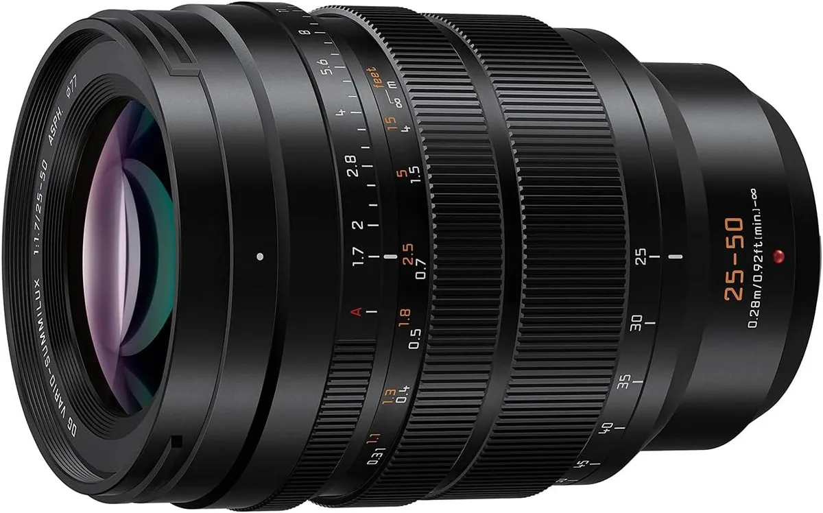 Panasonic Panasonic Lumix Leica DG Vario-Summilux 25-50mm f/1.7 ASPH Zoom Lens — product photo