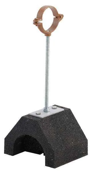 Dura-Blok Dura-Blok DBM-1 1/4CT Tube Support Block 4.8in base 11.63in height — product photo