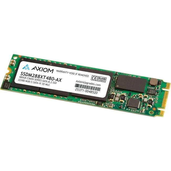Axiom Axiom SSDM288XT480-AX C565n 480GB M.2 2280 SATA internal SSD — product photo