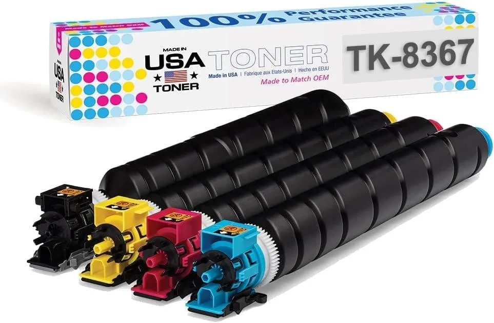 MADE IN USA TONER MADE IN USA TONER TK-8367K toner cartridge for Kyocera TASKalfa 2554ci — product photo