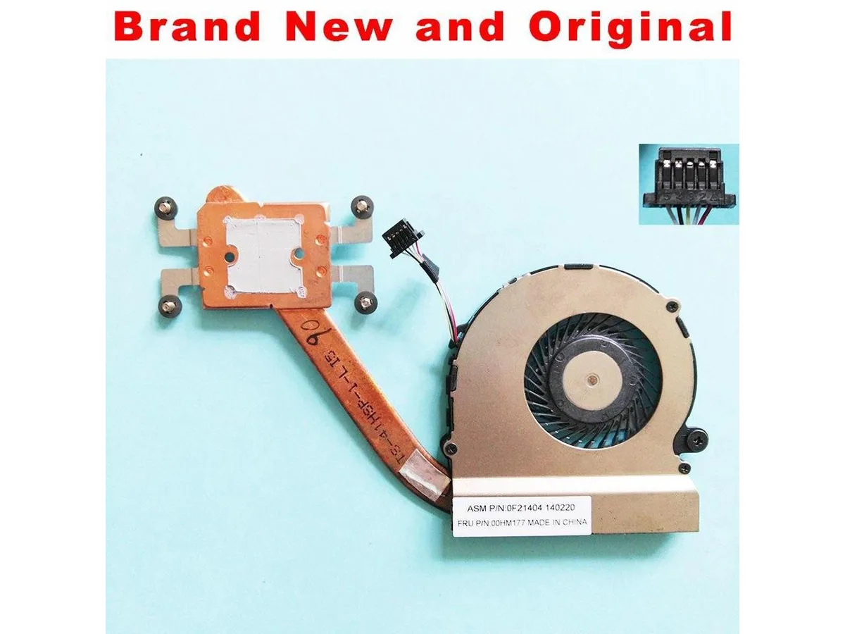 Fans Fans Lenovo Yoga 11E CPU heatsink cooler 0F21404 FRU 00HM177 EG50050S1-C510-S9A — product photo