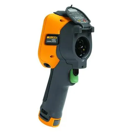Fluke infrared thermometer, transparent body, laser sighting, adjustable emissivity