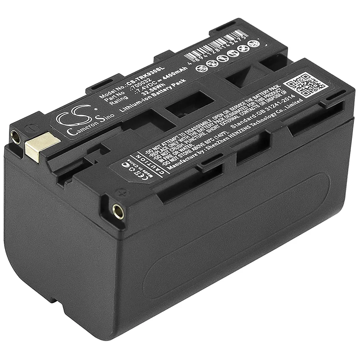 Centenex Electronics Centenex Electronics DS-CS-TRK930SL GPS Accessory Li-ion 7.4V 4400mAh Black — product photo