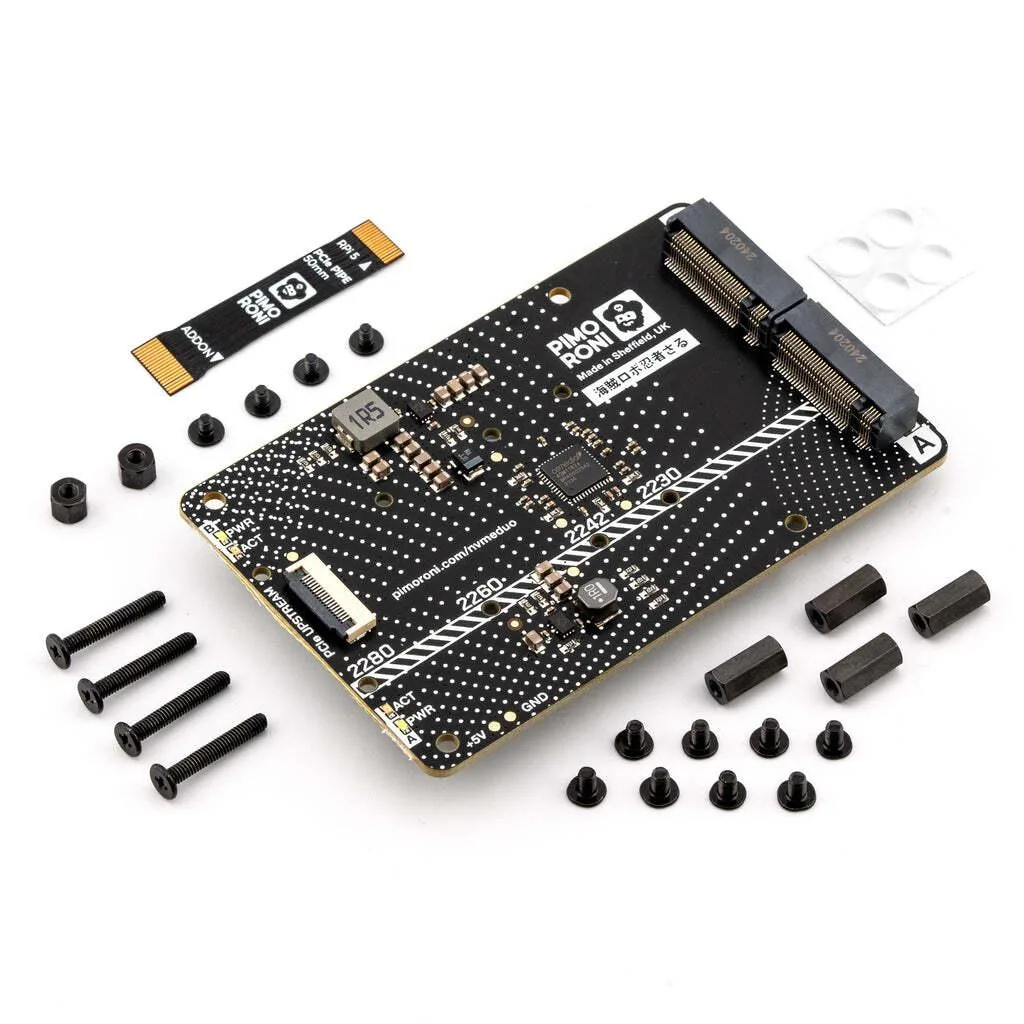 Pimoroni Pimoroni NVMe Base Duo accessory PIM704 — product photo