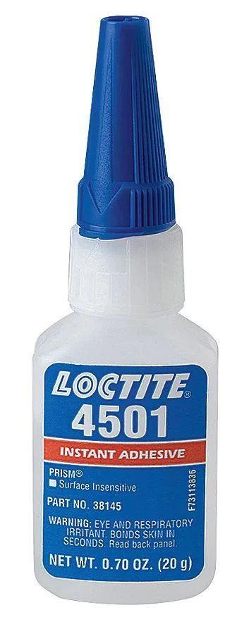 Small clear bottle of Loctite instant adhesive, 20g