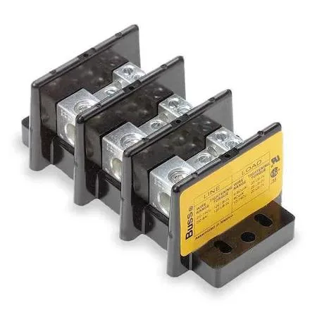 Bussmann Bussmann 16021-3 Power Distribution Block 3 Pole 175 A 600 V — product photo