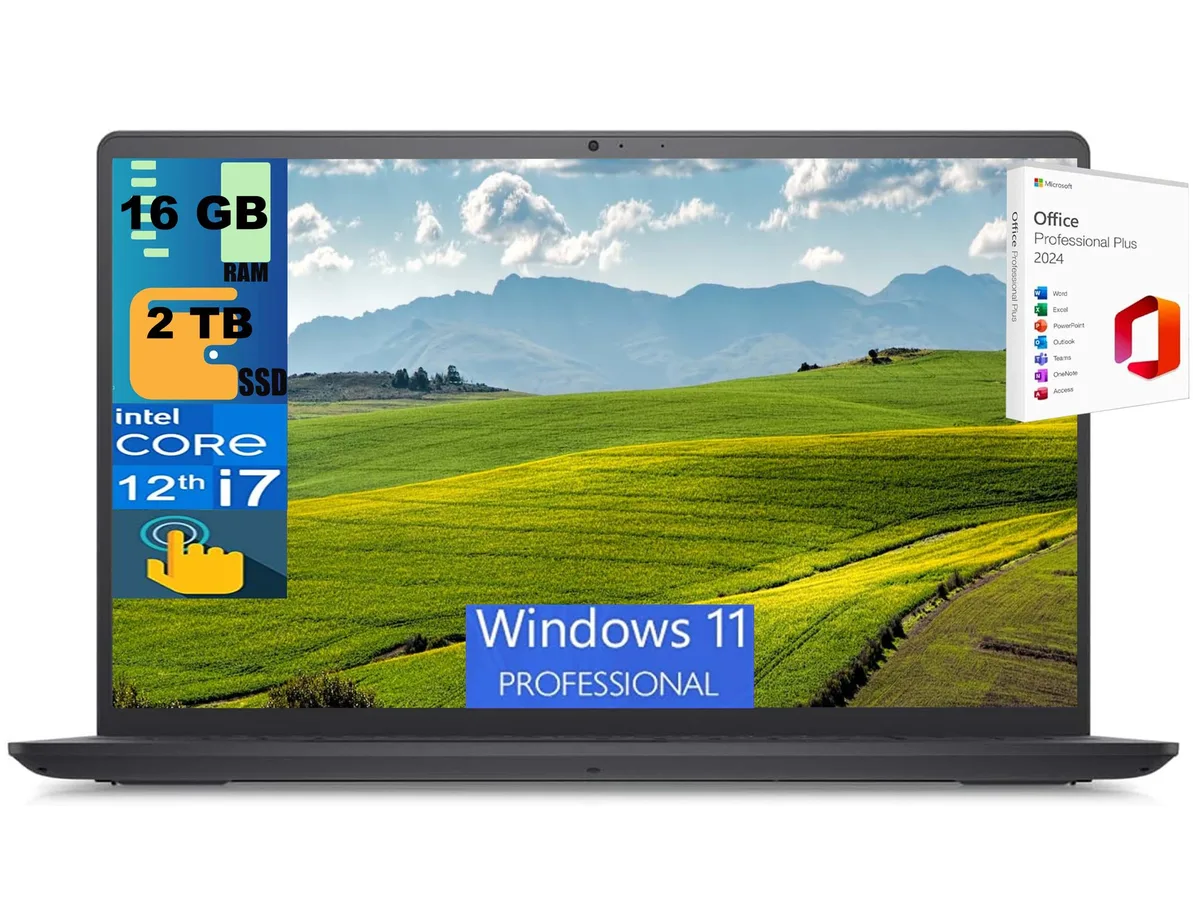 DELL DELL Inspiron 3520 15 laptop 15.6" FHD Touch i7-1255U 16GB 2TB — product photo