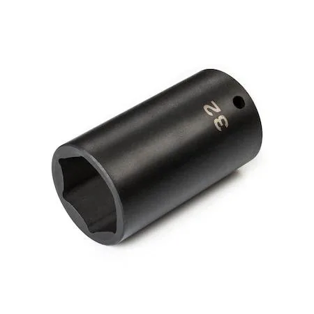TEKTON 1/2 inch drive 32 mm deep 6-point impact socket