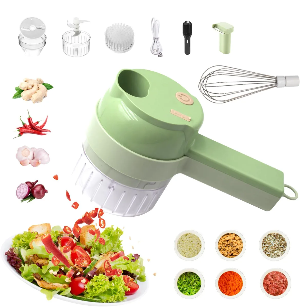  Ninja 001 4-in-1 food processor 50W 5 speeds 0.95 lb — product photo