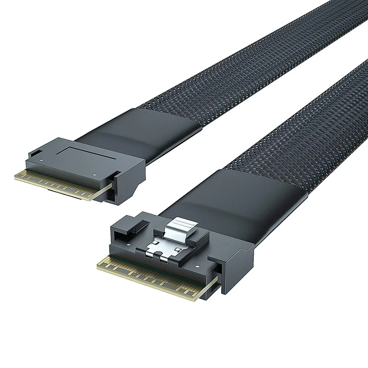 Vszerda Vszerda SlimSAS SFF-8654 to SFF-8654 8i SAS 4.0 Cable 0.75m 24Gbps — product photo