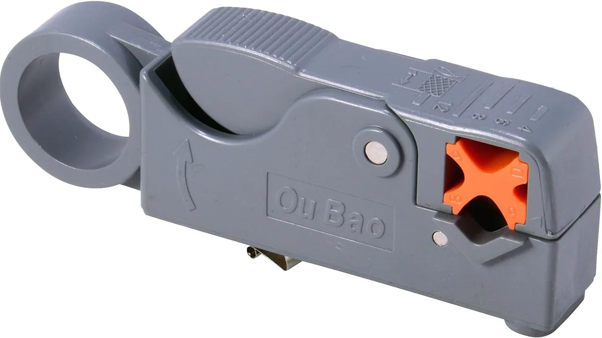 JacobsParts Inc. JacobsParts CST-C Coaxial Cable Stripper RG58 RG59 RG6 RG62 — product photo