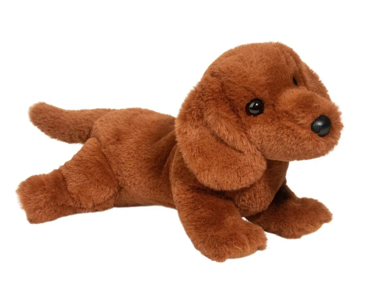 Douglas Toys Douglas Delanie Soft Dachshund Plush Stuffed 12" Long — product photo