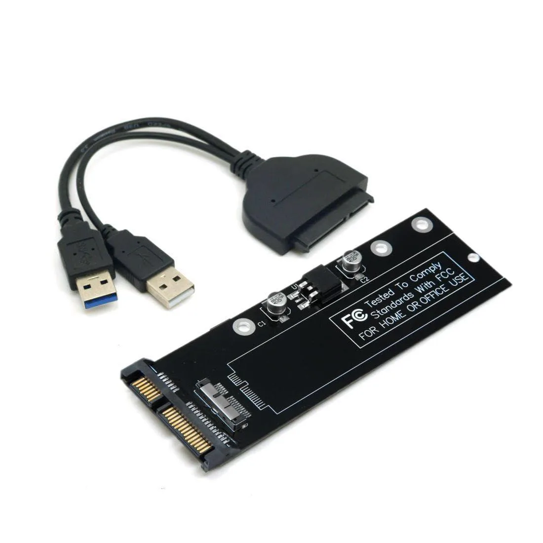 LORDWORLD LORDWORLD 12+6Pin MAC SSD to SATA Adapter USB Cable A1369 A1370 — product photo