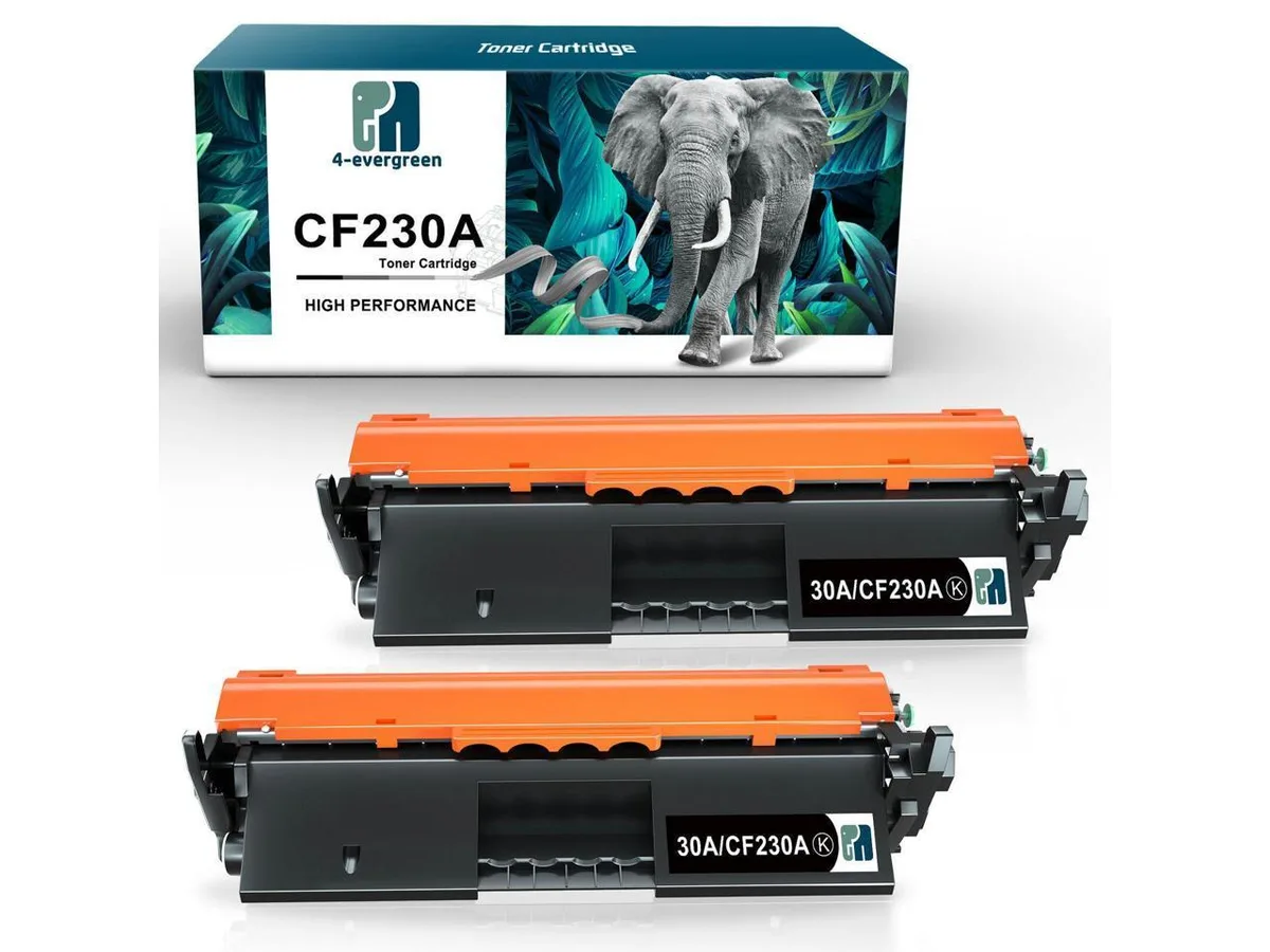 V4ink V4ink CF230A 30A Black Toner Cartridge 2-Pack for LaserJet Pro MFP M227fdn M227fdw — product photo