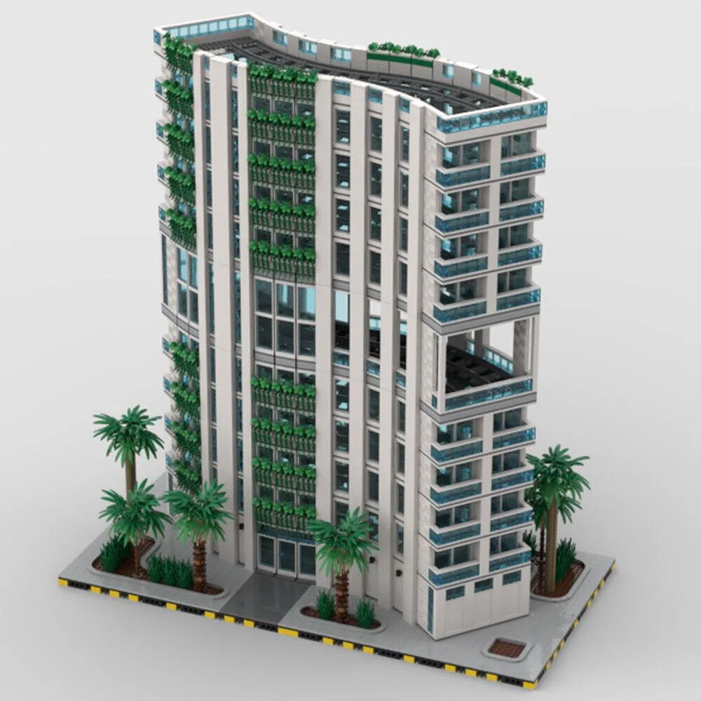 ZITIANYOUBUILD ZITIANYOUBUILD MOC-128382 Poison Ivy Towers 8323 Parts — product photo