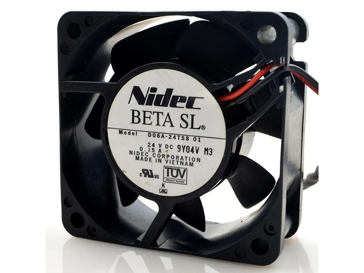 Zyvpee Zyvpee D06A-24TS8 24V 0.15A 60x25mm 2-wire case fan — product photo