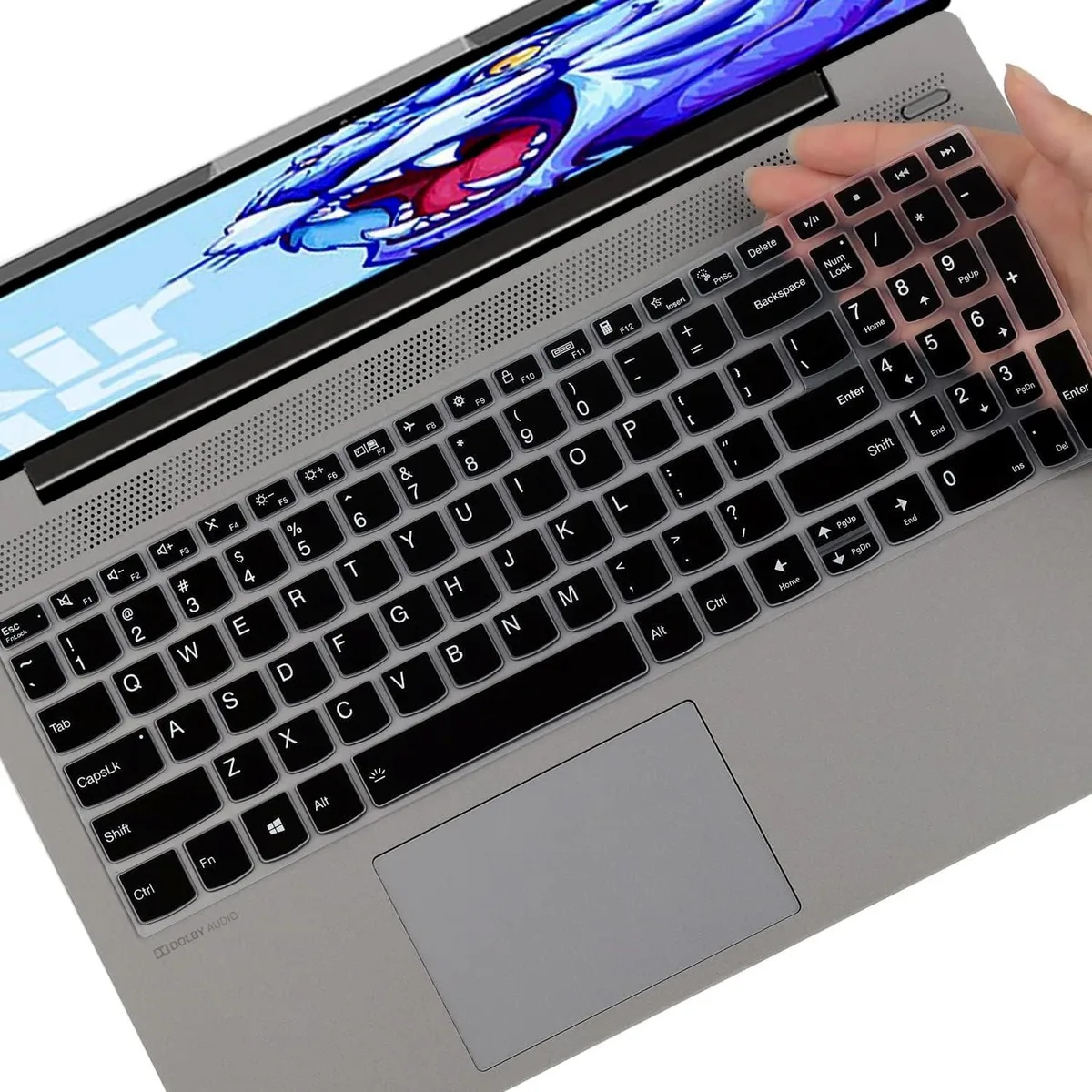  MUBUY-GOL Keyboard Cover Black 15.6 US Layout — product photo