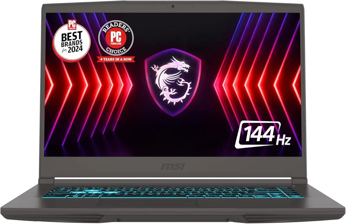 MSI MSI Thin A15 Ryzen 5 7535HS RTX 2050 32GB 1TB gaming laptop — product photo