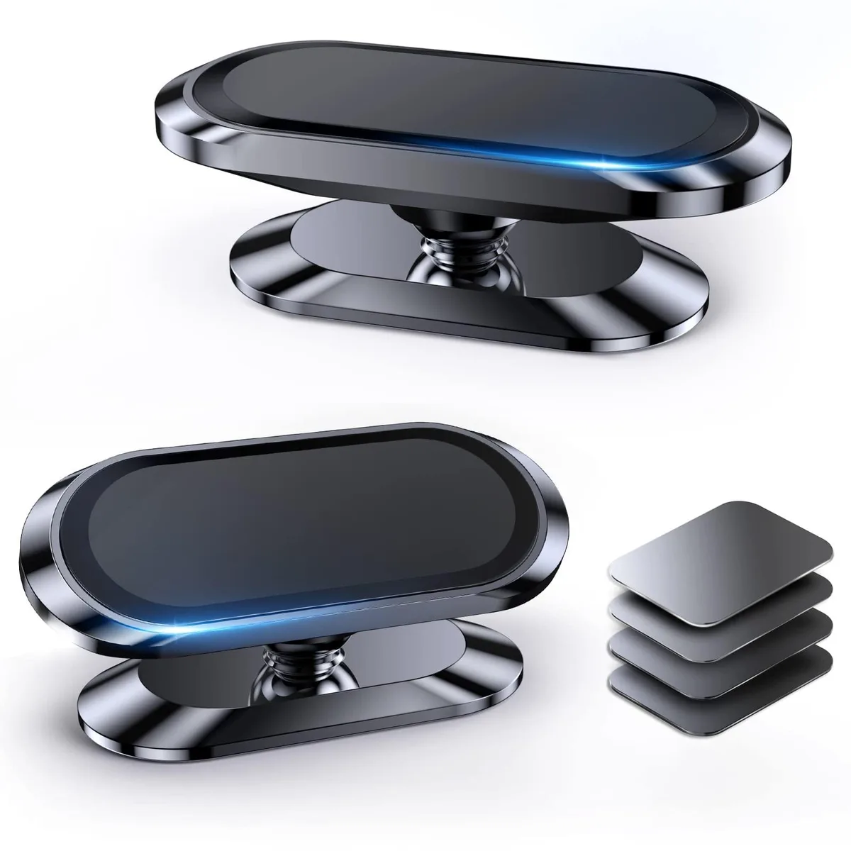  Coolpow BBACCBCC6C 2-Pack Magnetic Phone Mount Dashboard 360° Rotation — product photo